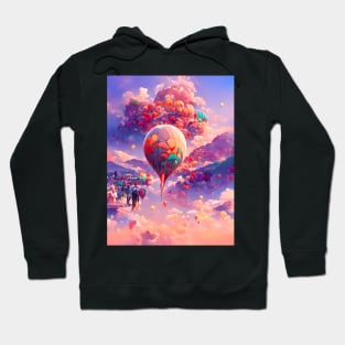 Colorful Albuquerque Balloon Festival Fiesta Experience Travel Explore Hoodie